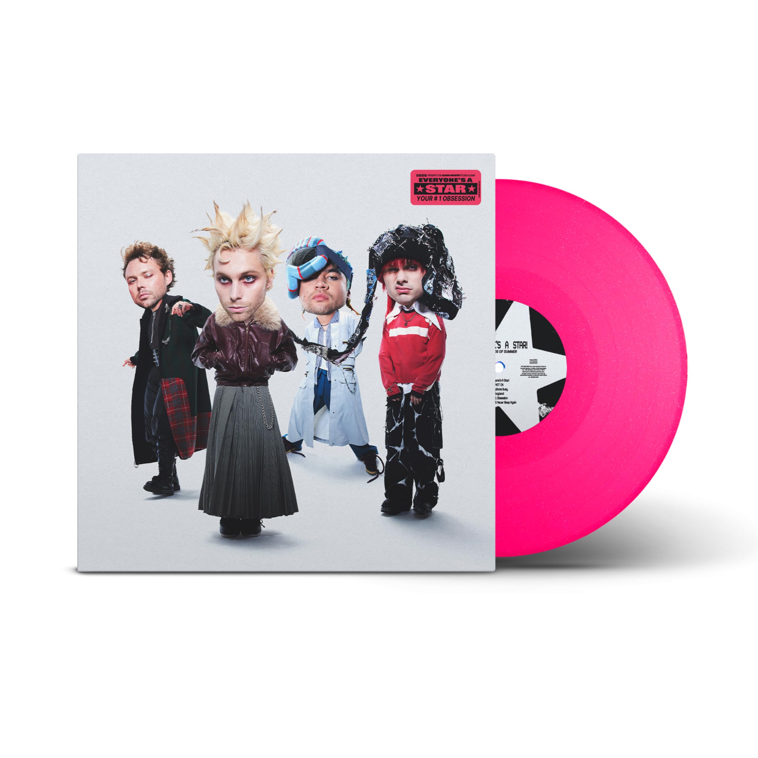Everyone's A Star! [Neon Pink Glitter LP]: Amazon.ca: Music